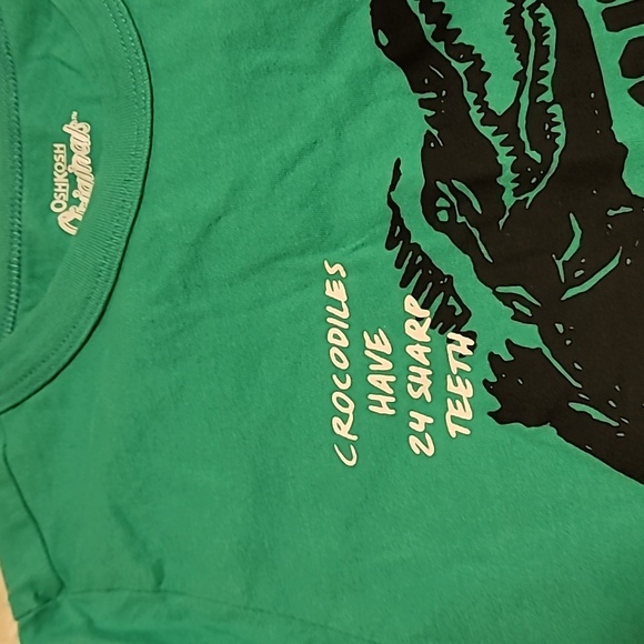 Oshkosh, Boy's T-shirt Size 8, Crocodile - Picture 2 of 12